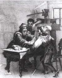 La invención de la imprenta, 1827